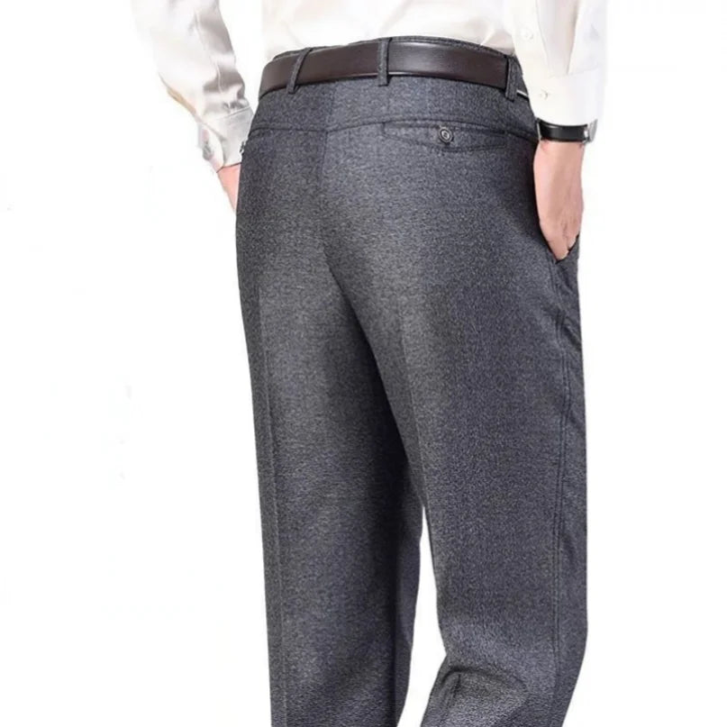 Men's Classic Dress Pants – High-Waisted Business Casual Trousers**

Elevate your everyday wardrobe with these classic men's dress pants, designed for a polished and versatile look. Perfect for business settings, special oc