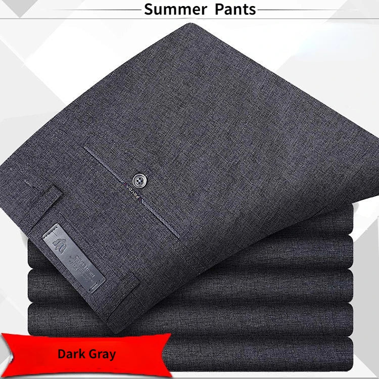 Men's Classic Dress Pants – High-Waisted Business Casual Trousers**

Elevate your everyday wardrobe with these classic men's dress pants, designed for a polished and versatile look. Perfect for business settings, special oc