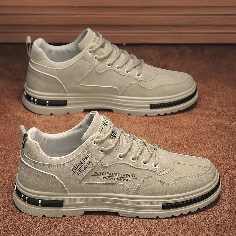 Upgrade your everyday style with these men’s fashion casual sneakers, designed for all-day comfort and versatility. Featuring a modern sporty look, these lightweight shoes pair effortlessly with jeans, shorts, or athletic w
