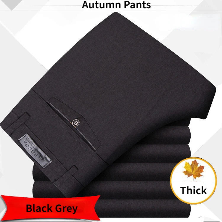 Men's Classic Dress Pants – High-Waisted Business Casual Trousers**

Elevate your everyday wardrobe with these classic men's dress pants, designed for a polished and versatile look. Perfect for business settings, special oc