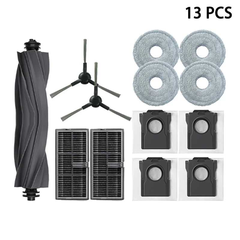 Dreame L40 Ultra AE Vacuum Cleaner Replacement Accessories Main Side Brush HEPA Filter Mop Cloths Dust Bag Spare