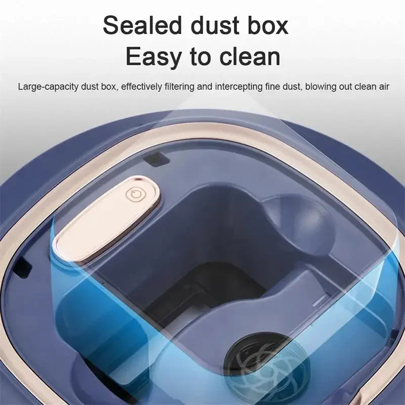 Tactile Activation Lazy Person Intelligent Automatic Sweeping Robot 3-in-1 Wet Dry Home Sweeper USB Rechargeable Vacuum Cleaner