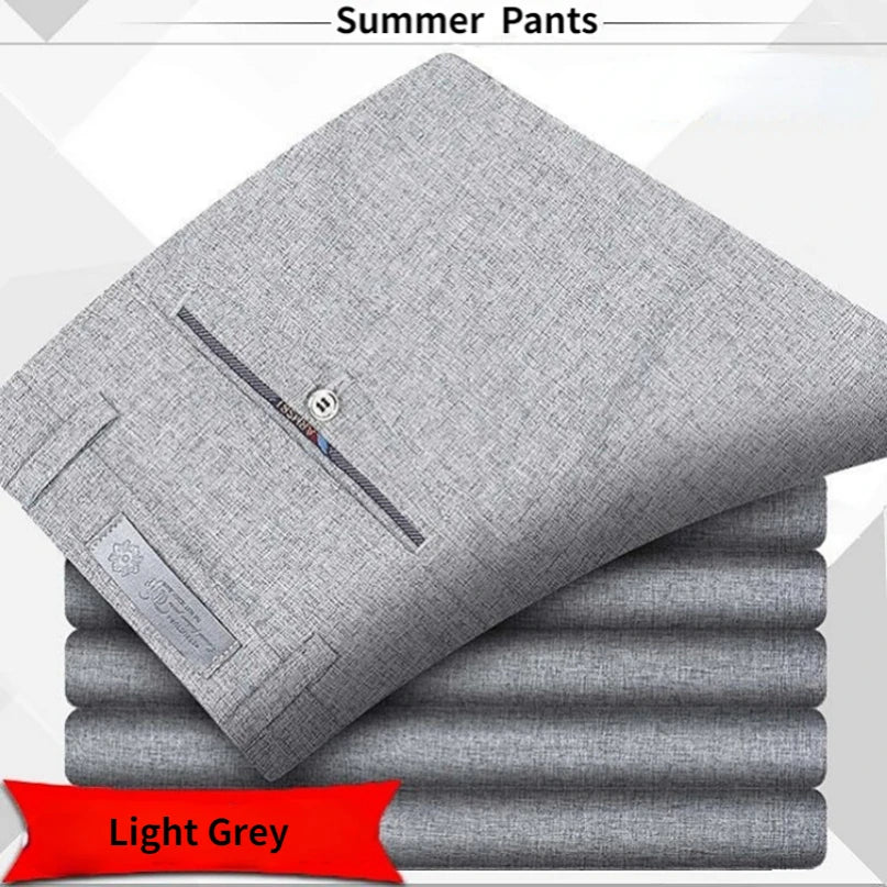 Men's Classic Dress Pants – High-Waisted Business Casual Trousers**

Elevate your everyday wardrobe with these classic men's dress pants, designed for a polished and versatile look. Perfect for business settings, special oc