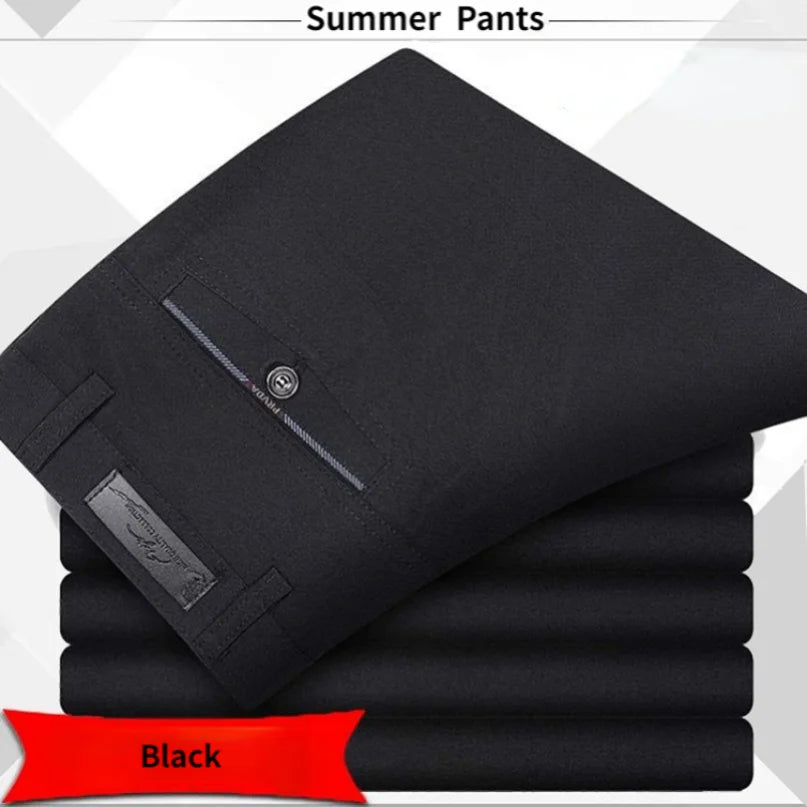 Men's Classic Dress Pants – High-Waisted Business Casual Trousers**

Elevate your everyday wardrobe with these classic men's dress pants, designed for a polished and versatile look. Perfect for business settings, special oc